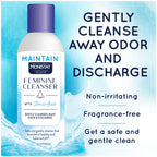 Monistat Boric Acid Feminine Wash, Fragrance-Free Intimate Wash for Women with Gentle pH-Balanced Formula, 10 Fl Oz (Pack of 2)