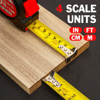 Tape Measure 25 ft, 10 Pack Bulk Easy Read Measurement Tape, Self-Locking Measuring Tape Retractable 25 FT by 1 in