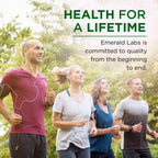 EMERALD LABS Women's 45+ 1-Daily Multi - Complete Multivitamin for Comprehensive Support, Bone & Heart Health* - Designed for Women 45+ - Gluten-Free & Vegetarian- 60 Vegetable Capsules