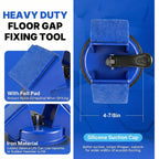 Floor Gap Fixer Tool Heavy Duty 45°Striking Surface Floor Gap Repair Tool Made of Iron & Enhanced Suction Cup with Slot Cutter and 5pcs Sticky Pads for Fixer Laminate/Vinyl Flooring Tools