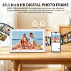 Smart Digital Calendar 10.1 Inch, Electronic Family Calendar Planner with Touchscreen, Shared Chore Chart, Meal Planner, To Do List & Schedule Board, WiFi Digital Family Command Center, Photo Frame