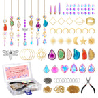 BlumWay Suncatcher Kit, DIY Sun Catcher Craft Kits for Adults, 168 PCS