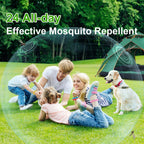 BuggyBands 30 Pack Mosquito Bracelets for Adults & Kids - Natural DEET-Free Bands, Individually Wrapped
