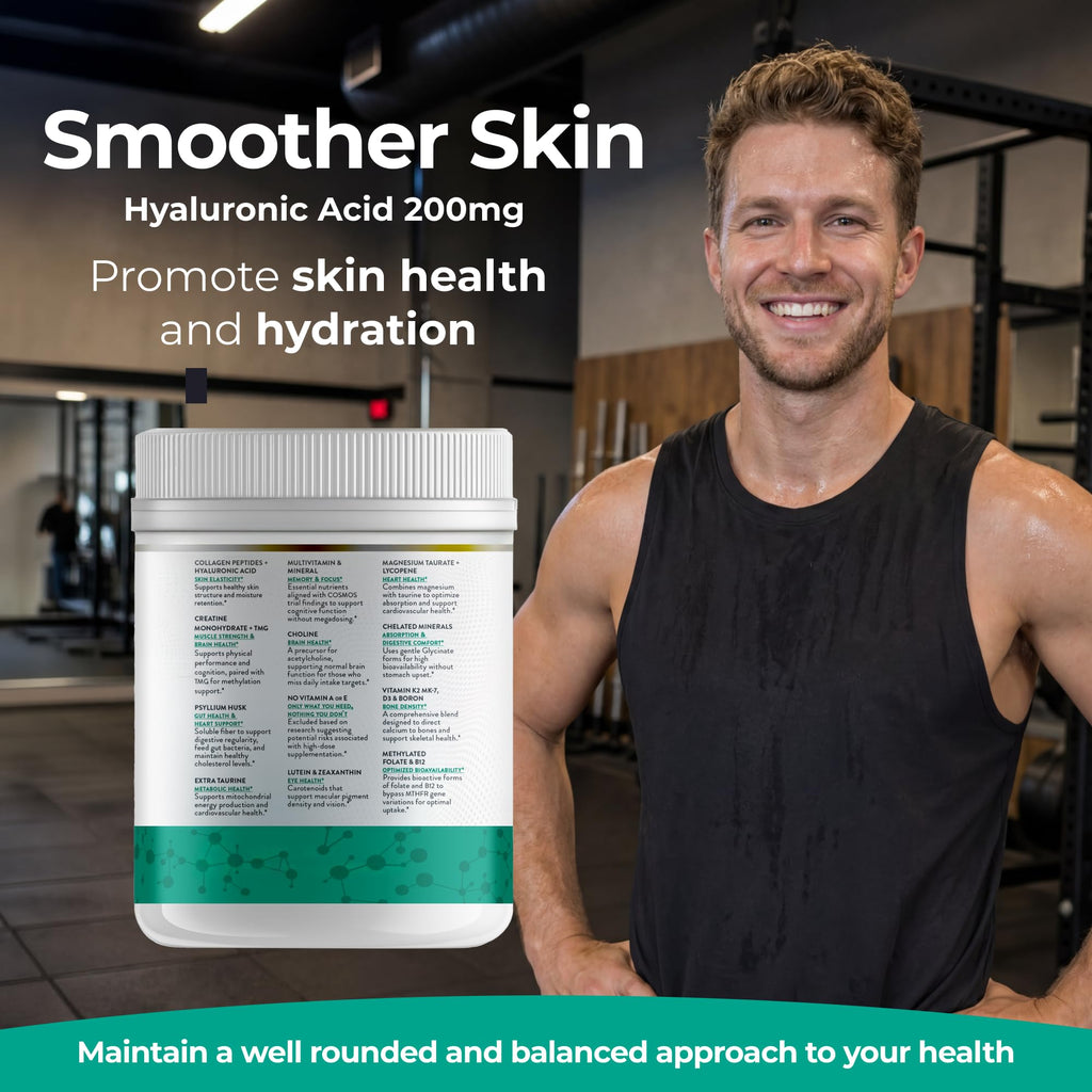 Dr Brad Stanfield Methylated Multivitamin, Creatine, Collagen (Unflavored)