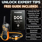 Dog Shock Collar with Remote, Unmatched 4-Mile Range, Night-Light Mode, Training Guide Included, 124 Training Levels & 4 Modes, Beep Vibration Shock, Waterproof Rechargeable, Fits All Dogs (1 Collar)