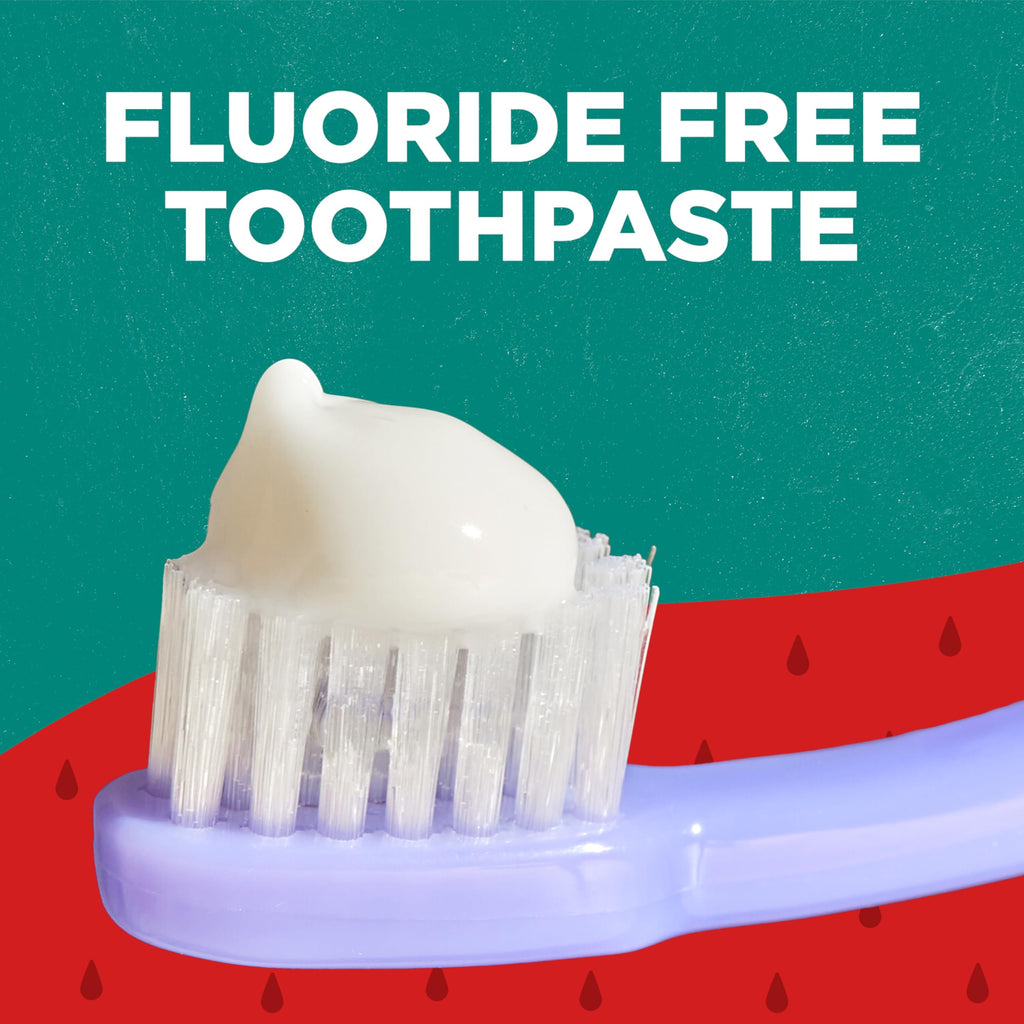 Tom's of Maine Natural Kid's Fluoride Free Toothpaste, Ages 2+, Silly Strawberry, 5.1 oz. 3-Pack (back in original formula)