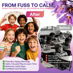 Saffron Gummies Kids & Adults, Mixed Fruit Flavor Sugar Free, Saffron Magnesium Supplements with 88.5mg Saffron Extract, B6, D3, Lutein, Omega-3, Brain, Focus, Calm & Vision Support, Vegan, 60 Counts