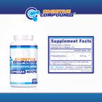 COGNITIVE COMPOUNDS Phenylethylamine (Pea) Capsules - Cognitive Function Support & Elevated Mood - 120 Count