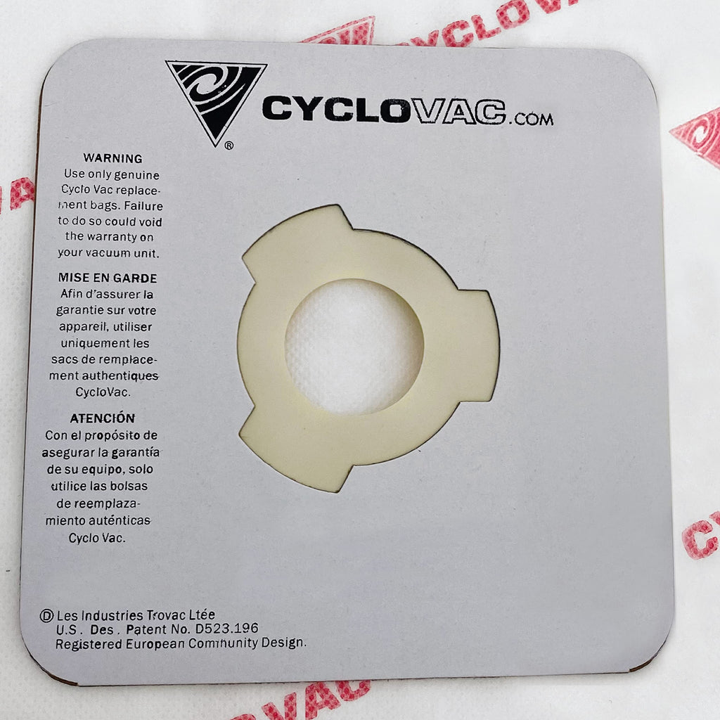 CYCLOVAC Anti Bark De Vacuum Cleaner Bag, 2E+1 liters, Paper