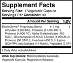 ElevenZyme - Natural Digestive Enzyme Supplement - Non-GMO, Vegan