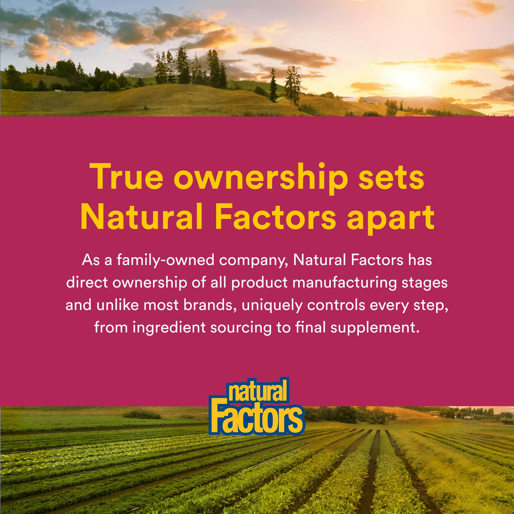 Natural Factors Whole Earth & SEA Women's Once A Day MULTIVITAMIN & Mineral, 60 Vegetarian Capsules