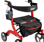 Clip-On Cup and Phone Holder – Exclusively Designed to be Compatible with Drive Medical Nitro Rollator Walkers