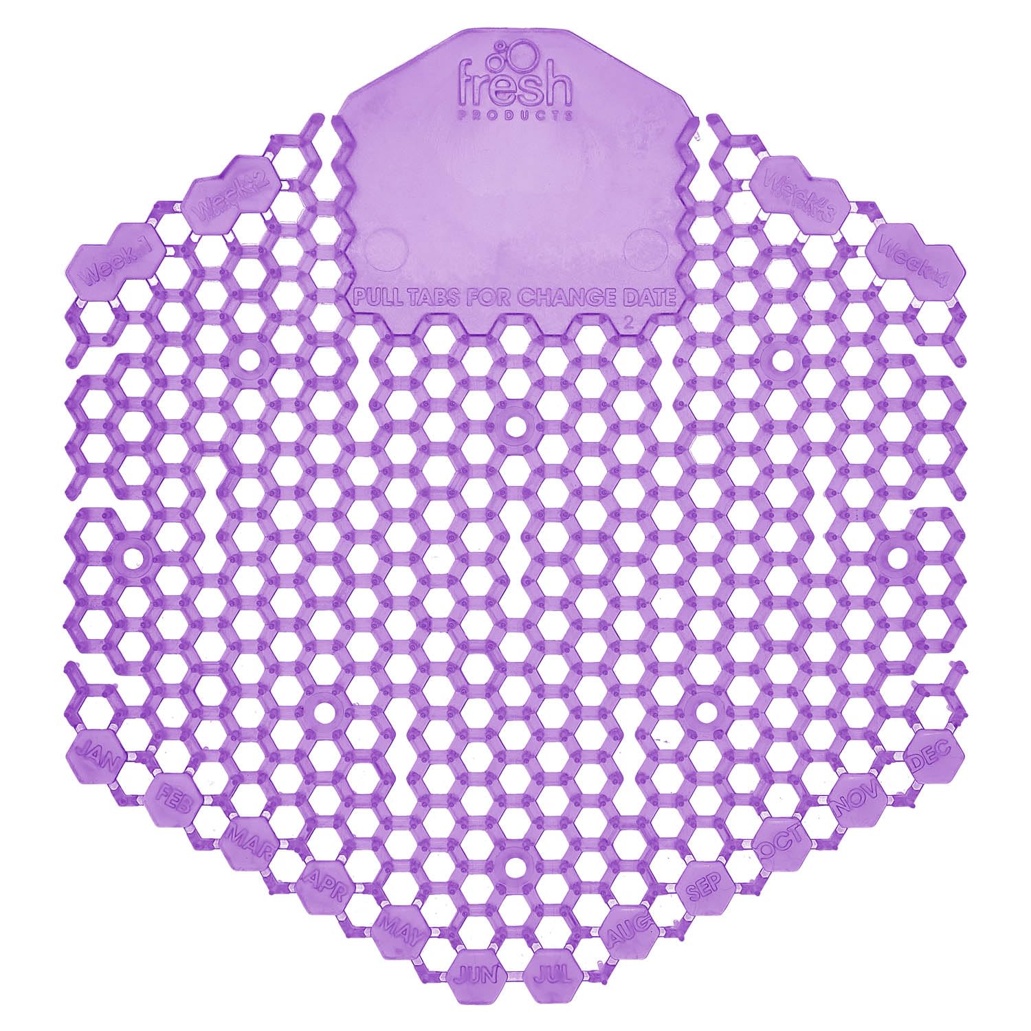 Fresh Products Wave 3D Urinal Screen Deodorizer, Fabulous, 10 packs