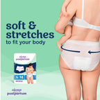 Always Discreet Postpartum and Adult Incontinence Underwear for Women, Large, Maximum Protection, 14 Count (Pack of 3)