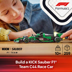 LEGO Speed Champions Kick Sauber F1 Team C44 Race Car Toy - Building Set for Kids, Boys & Girls, Ages 10+ - Toy Car for F1 Fans - Gift Idea for Birthday - 77247