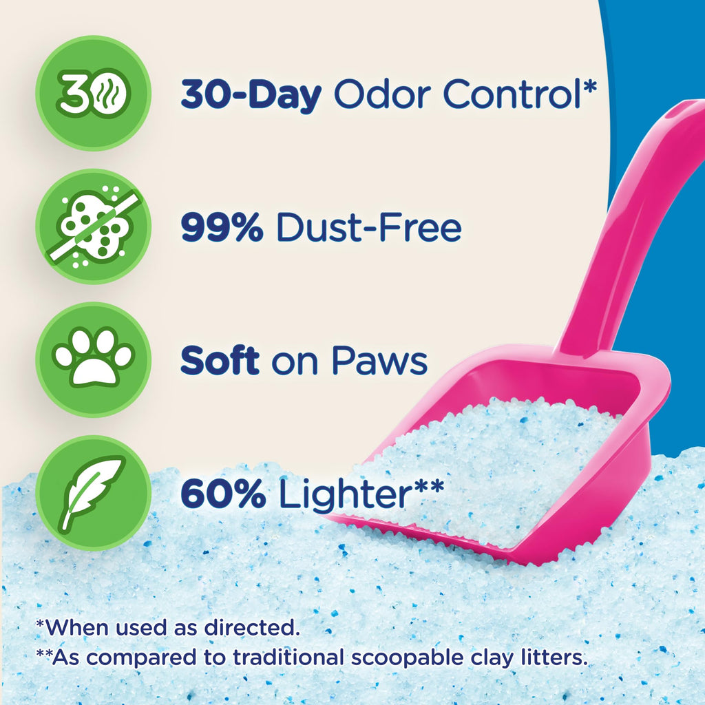 Ultra by Cat's Pride Micro Crystals Litter with 30-Day Odor Control, 5lbs