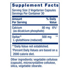 Life Extension Glutathione 500 mg – Glutathione Capsules, Antioxidant Supplement, Oxidative Stress, Active Reduced Form – Gluten-Free, Non-GMO, Vegetarian – 60 Capsules