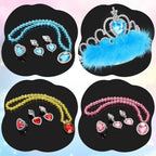 Mastom Princess Role Play Dress Up Shoes Set for Girls