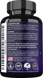 StrongVit Biotin with Hyaluronic Acid, Keratin, and Collagen Supplements - Hair Growth Vitamins for Women, Healthy Nails and Skin, B1, B2, B3, B6, B7 Complex, USA (120 Capsules)