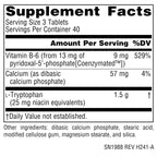 Source Naturals L-Tryptophan with Coenzyme B-6, 500mg - 120 Tablets