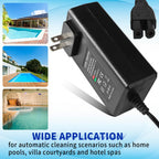 for Wybot Cordless Pool Vacuum Plug 25.2V Quick Charger Compatible with Wybot C1 C2 C2B OS7010C Li-Ion Battery Robotic Pool Cleaner Adapter Power Supply