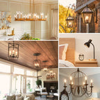 12-Pack Dimmable E12 LED Candelabra Bulbs 60W Equivalent, 2700K Soft Warm White, 600 Lumens B11 Candle Base 6W C35 LED Filament Vintage Light Bulbs, Clear Glass for Chandelier Ceiling Fan High CRI 90+