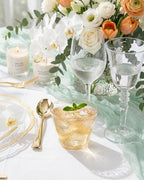 Hioasis 200Pcs 9OZ Gold Glitter Plastic Cups - Gold Plastic Cups, Heavy Duty & BPA-free for Party, Wedding, Celebrations