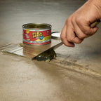 Flex Paste, Waterproof Paintable Putty, Spackle Sealant, Fill Gaps Cracks Holes - Block Out Water and Air - UV Resistant - Walls, Drywall, EPDM, Concrete, Roof, RV Repairs, Clear, Half-Quart