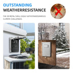 CHGAOY 30 Amp AC Disconnect Switch Outdoor 120/240VAC Pull Out Switch Waterproof Metal Box for Air Conditioning Non-Fused
