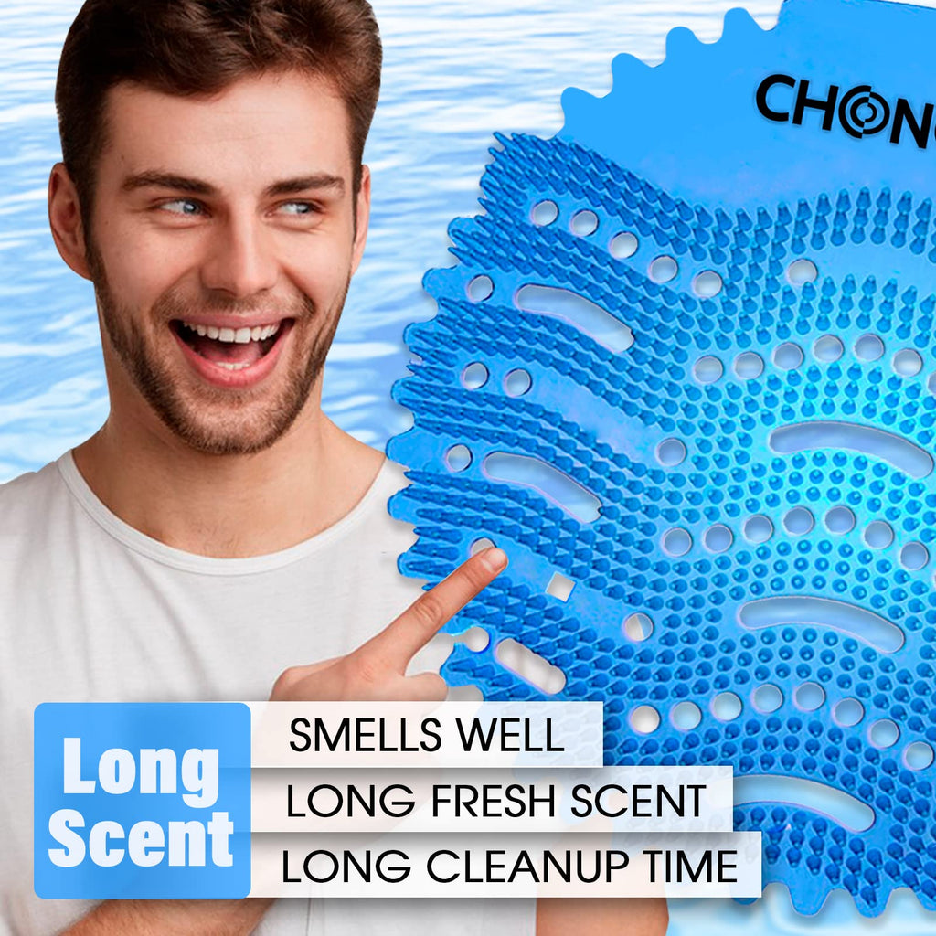 CHONOVO Urinal Screen Deodorizer, 12 Pack Urinal Cake Bulk with 3 Scents