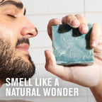 Every Man Jack Cold Processed Mens Bar Soap - Sea Minerals + Citron Scent - Deeply Cleans & Hydrates with Shea Butter and Coconut Oil - (3 Pack)