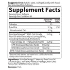 Garden of Life Dr. Formulated Advanced Omega Fish Oil, 1,290mg EPA DHA & DPA in Triglyceride Form - Omega 3 Fish Oil Supplement for Heart Health & Brain Support, Non-GMO, Citrus Flavored, 180 Softgels