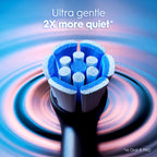 Oral-B iO Series 2 Limited Simple Clean Rechargeable Electric Toothbrush for Adults, Night Black, 3 Modes, Automatic Pressure Sensor for Gum Care, Travel Case