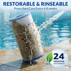 Swimara Pool Filter Cartridge, 5oz Trilobal Heavy-Duty Fabric, Ultra Series, Compatible with Hayward Star-Clear Plus C900 C751, Replacement for CX900RE CX760RE, PA90 PA76, 90 Sq. Ft. (8.9" Dia)