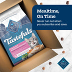 Blue Buffalo Tastefuls Chicken Adult Sensitive Stomach Dry Cat Food, 7 lb