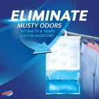 DampRid Fresh Scent Hanging Moisture Absorber, 15.4 oz., 6 Pack - Eliminates Musty Odors for Fresher, Cleaner Air, Ideal Moisture Absorbers for Closet, 10% More Moisture Absorbing Power*