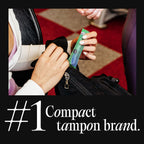 U by Kotex Click Compact Tampons, Super Absorbency, Unscented, 45 Count