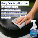 Ultimate UV/Restore Spa & Hot Tub Cover Cleaner and Protectant Treatment. Conditioner for Vinyl Cover Conditioner Spray Restores Your Cover to Look New. Simply Easy to Use