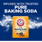 ARM & HAMMER Plus OxiClean with Odor Blasters Liquid Laundry Detergent, Laundry Odor Remover, Attacks Stains, Fresh Burst Scent, 154 Loads, 200.2 Fl Oz