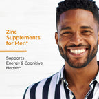 Zinc 50mg Capsules for Men and Women, 360 Count | Highly Absorbable Zinc Supplements for Immune System Support | Zink 50 mg Mono Methionine Chelated Complex |Helps with Skin Health & Overall Immunity