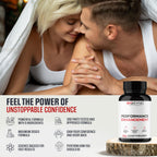 BioSync | Fast Acting Blood Flow Pills for Men | Maximum Dosage Enlargement Pills to Gain Size, Girth, Male Performance, Energy & Stamina | 9 Ultra Dosed Ingredients | 3rd Party Tested - 90 Capsules
