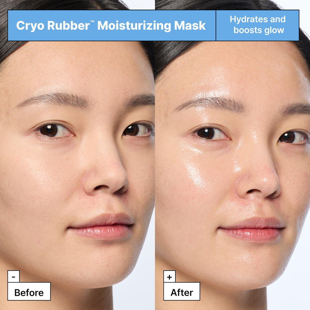 Dr.Jart+ Cryo Rubber Moisturizing and Cooling Korean Face Mask with Hyaluronic Acid and Peptides| Korean Skin Care