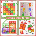 Goodtiles Magnetic Tiles Kids Toys for 3+ Year Old Boy and Girl Birthday Gifts, Magnet Building Blocks STEM Preschool Sensory Learning Montessori Autism Toys for Toddlers Kids Ages 3-5, 5-7, 4-8