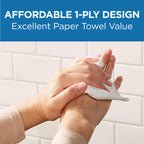 Pacific Blue Basic by Georgia-Pacific PRO C-Fold Paper Towels, White, 10.1” x 12.7” (LxW), 240 Towels Per Pack, 10 Packs Per Case, 20603
