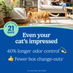 Fresh Step Advanced Ever Fresh Multi Cat Clumping Cat Litter, 16 lb., 2 Pk