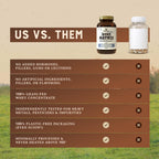 HEART & SOIL Grass Fed Bone Matrix — Supports Bone and Joint Health, Strength, and Flexibility (180 Capsules)