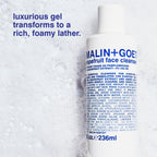 MALIN+GOETZ Grapefruit Face Cleanser | Gentle 3-in-1 Foaming Gel Vitamin-Rich Grapefruit, Amino Acids + Coconut-Based Surfactants | Purifies, Balances + Brightens | Vegan + Cruelty-Free (8 Fl Oz)