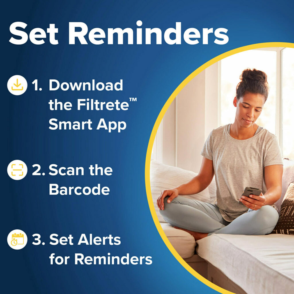 Filtrete 20x23x1 AC Furnace Air Filter, MPR 700, MERV 8, Tough on Pollen, Easy on Airflow, 3-Month Pleated 1-Inch Electrostatic Air Cleaning Filter, 2-Pack (Actual Size 19.69 x 22.69 x 0.81 in)