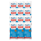 Poolife Rapid Shock for Pool Algae, Bacteria, Contaminant Removal - Fast-Dissolving, CYA-Free Calcium Hypochlorite Pool Shock for Clean Water - Chlorine Granules for Above/Inground Pools - 1lbx12 Bag