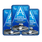 Astonish Oven & Cookware Cleaning Paste For Glass, Appliances, Ceramics, Stovetop & Pyrex - All Purpose Kitchen Cleaner - Stainless Steel Degreaser Removes Baked On Grease & Grime, 150g Tub (3 Pack)